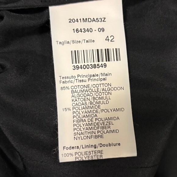 MSGM Womens Orange Lace Sleeveless Dress Made In Italy Size 42 US M - Picture 7 of 7